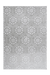 Laagpolig Vloerkleed – Monroe Hexagon Grijs / Blauw