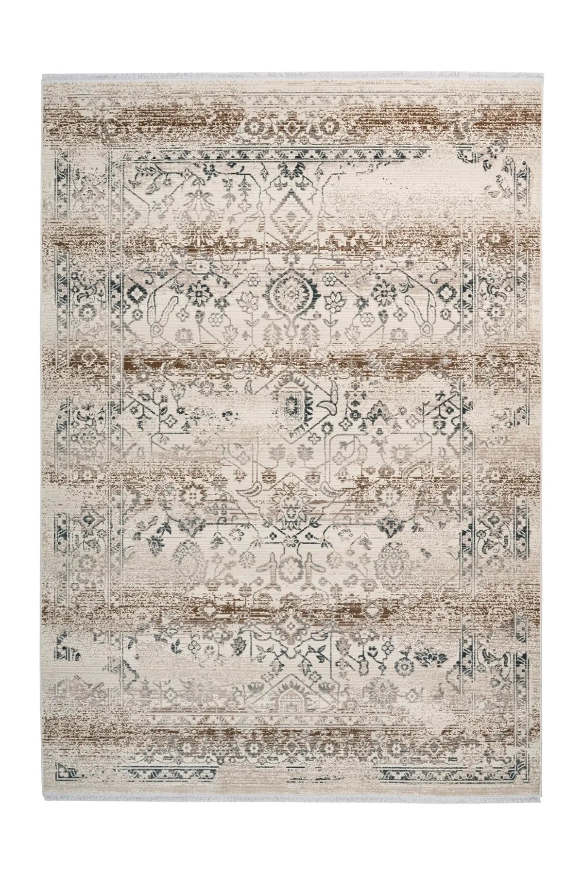 Vintage Vloerkleed - Anouk Ornamenteel Beige