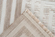 Laagpolig Vloerkleed - Sarai Geometrisch Bruin/Beige