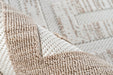 Modern Vloerkleed – Sarai Geometrisch Bruin/Beige