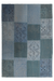 Vintage Vloerkleed – Lyrical Patchwork Blauw/Multi