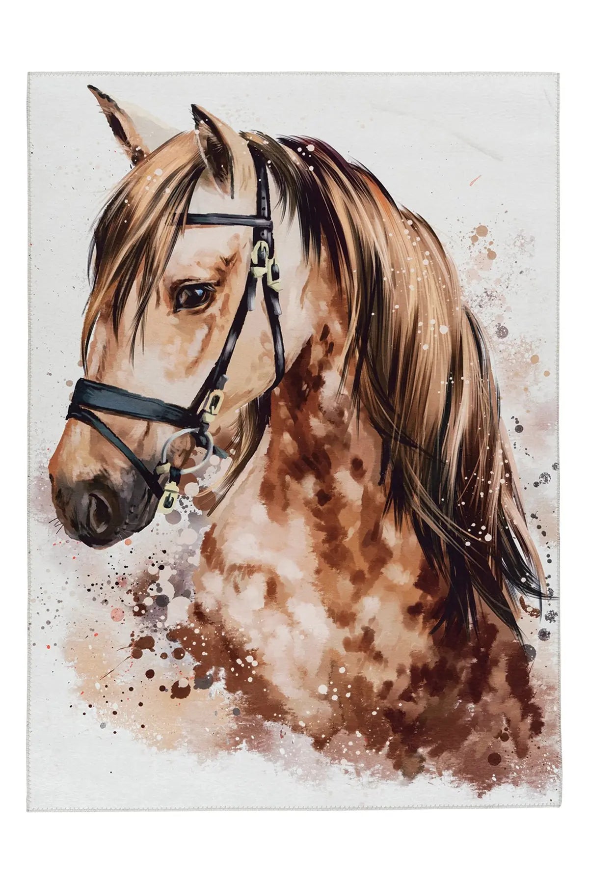 Kindervloerkleed – Sympathy Paard Bruin