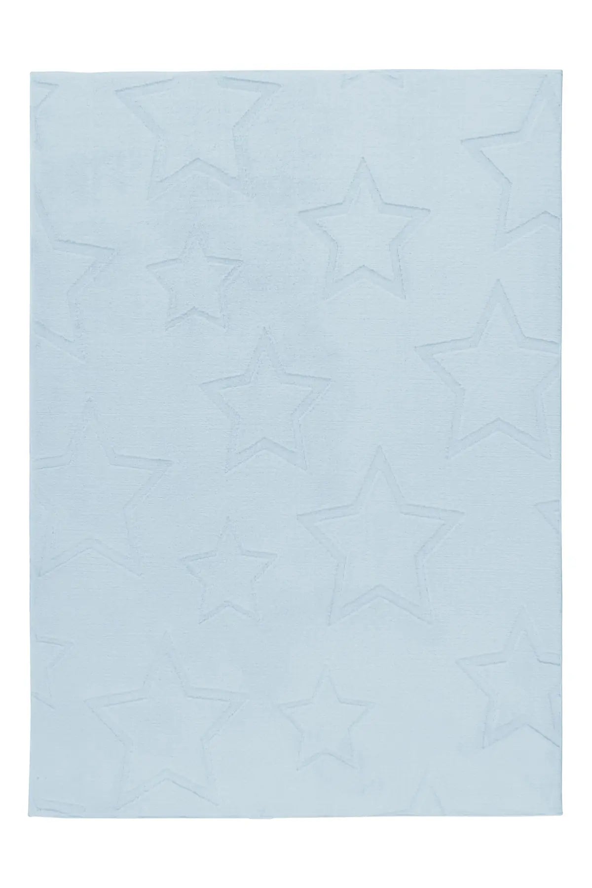 Kindervloerkleed - Bambi Sterren Blauw