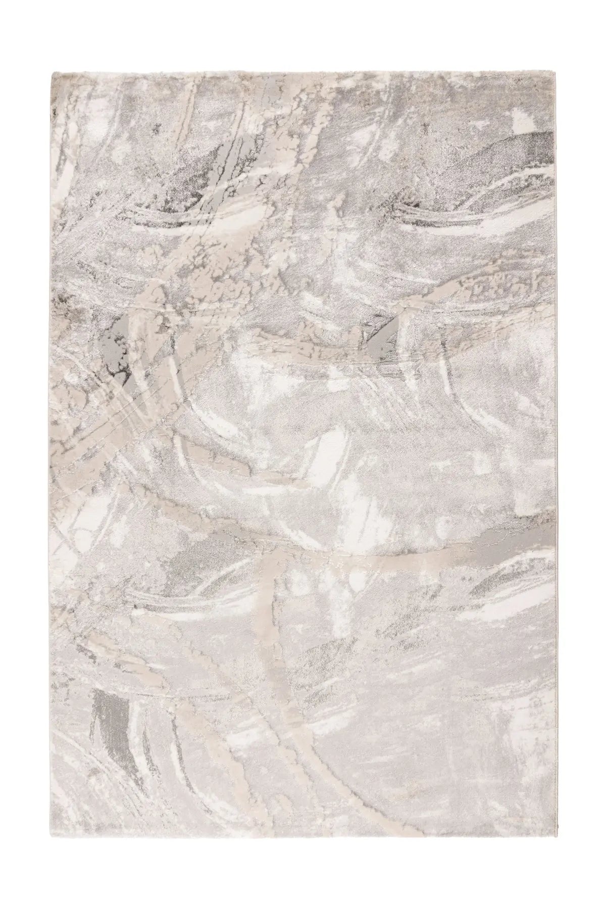 Laagpolig Vloerkleed - Chalet Abstract Zilver