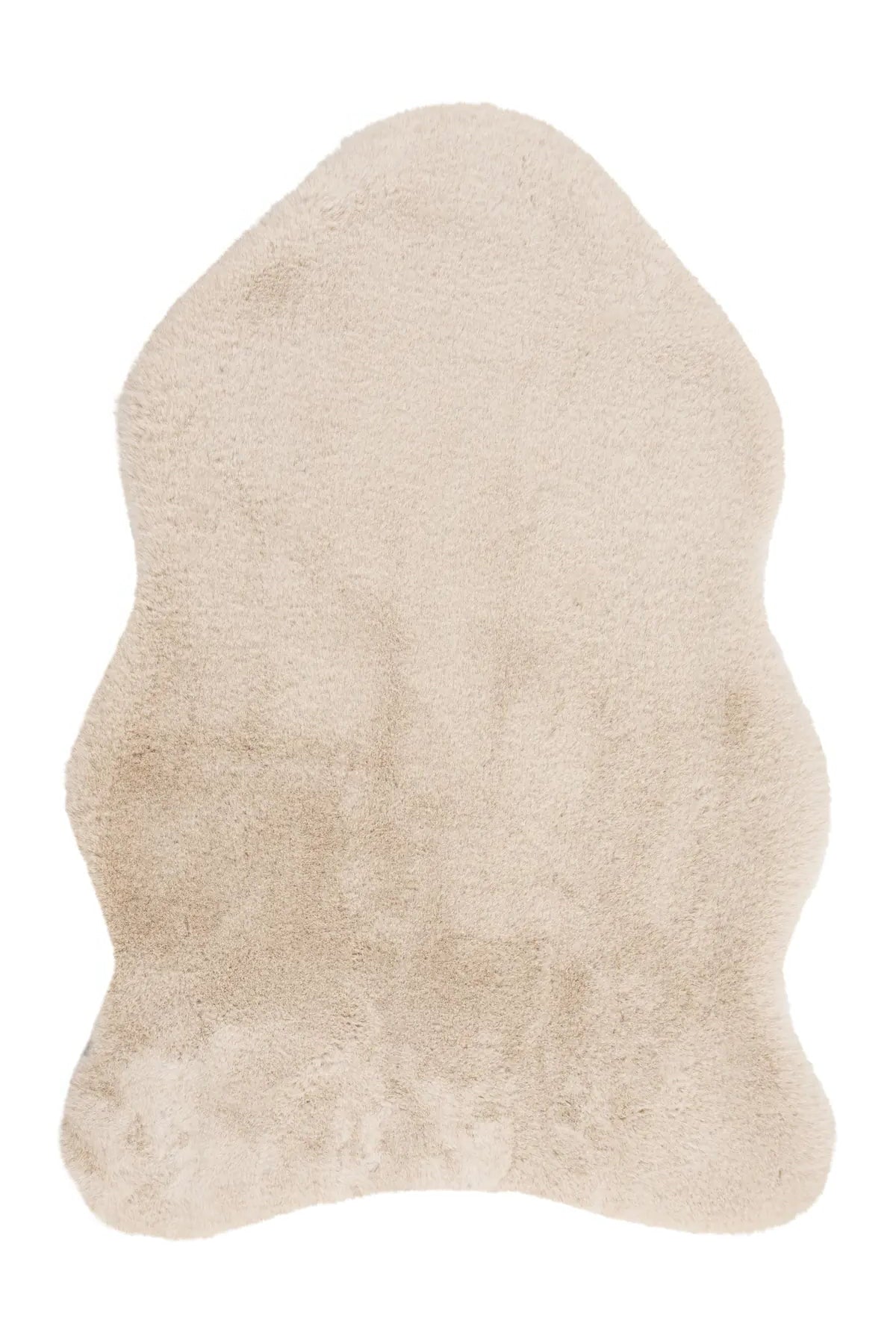 Organisch Vloerkleed - Cosy Effen Beige