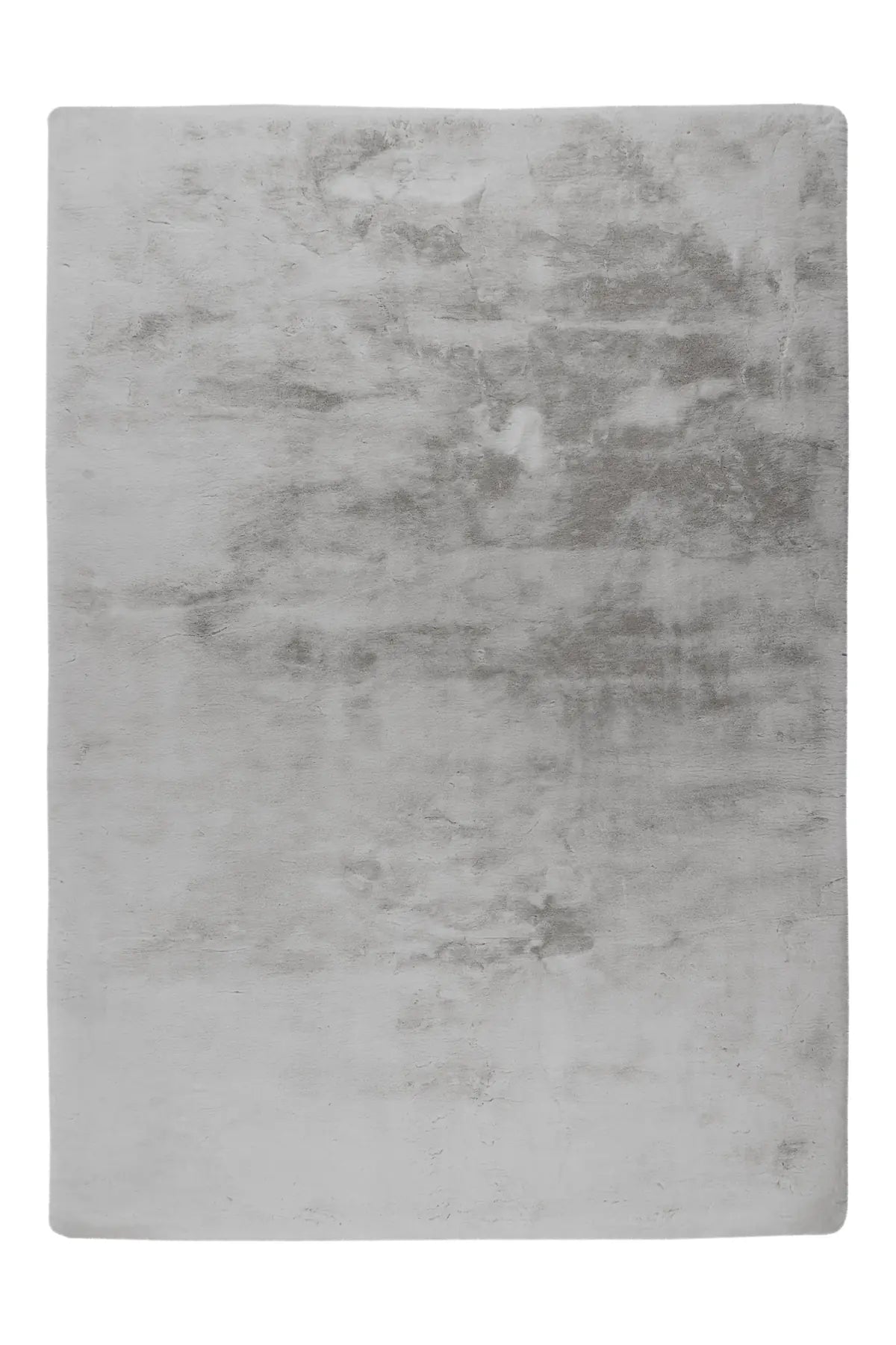 Fluffy Vloerkleed - Dolce Effen Zilver