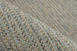 Sisal Vloerkleed - Fiesta Raster Oceaanblauw