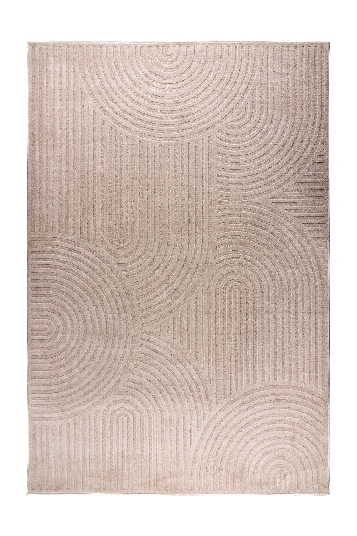 Japandi Vloerkleed - Gala Bogen Beige