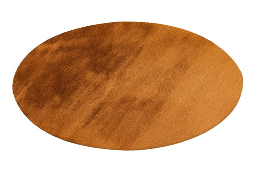 Heaven rond hoogpolig vloerkleed amber luxe rond vloerkleed vor elk interieur