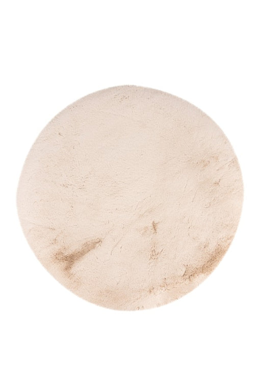 Heaven rond hoogpolig vloerkleed beige elegant design en zachte afwerking