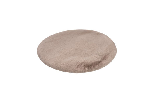 Heaven rond hoogpolig vloerkleed taupe luxe rond vloerkleed vor elk interieur