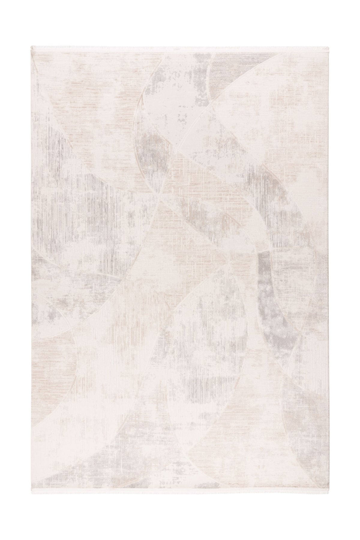 Modern Vloerkleed - Jardin Abstract Beige/Zilver