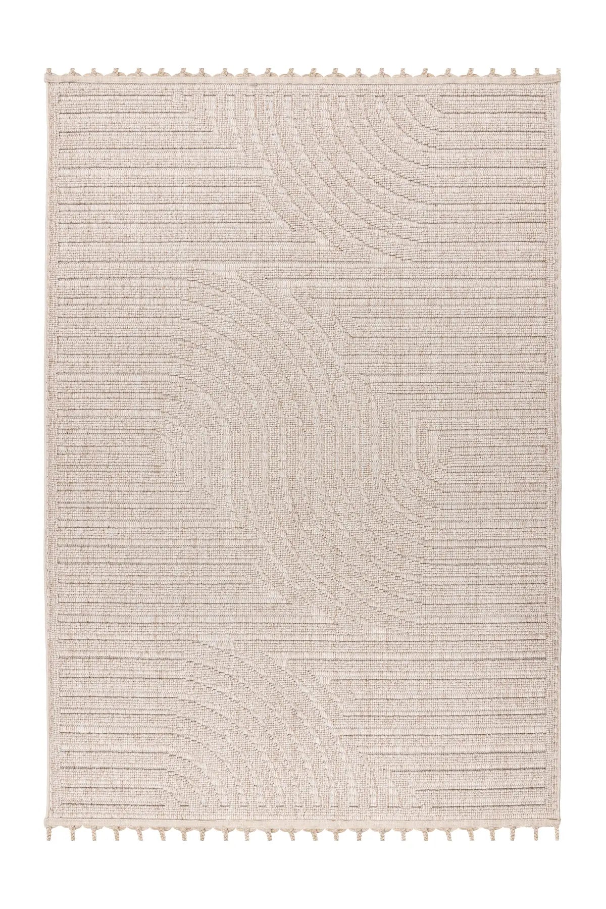 Modern Vloerkleed - Luxor Bogen Beige