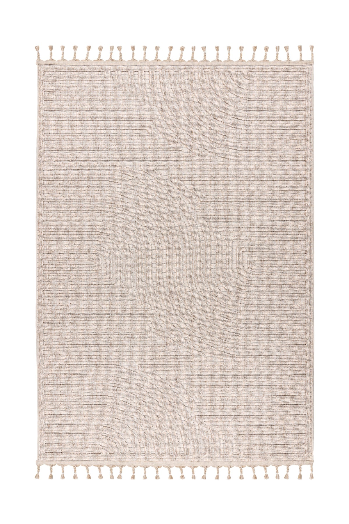 Modern Vloerkleed - Luxor Bogen Beige