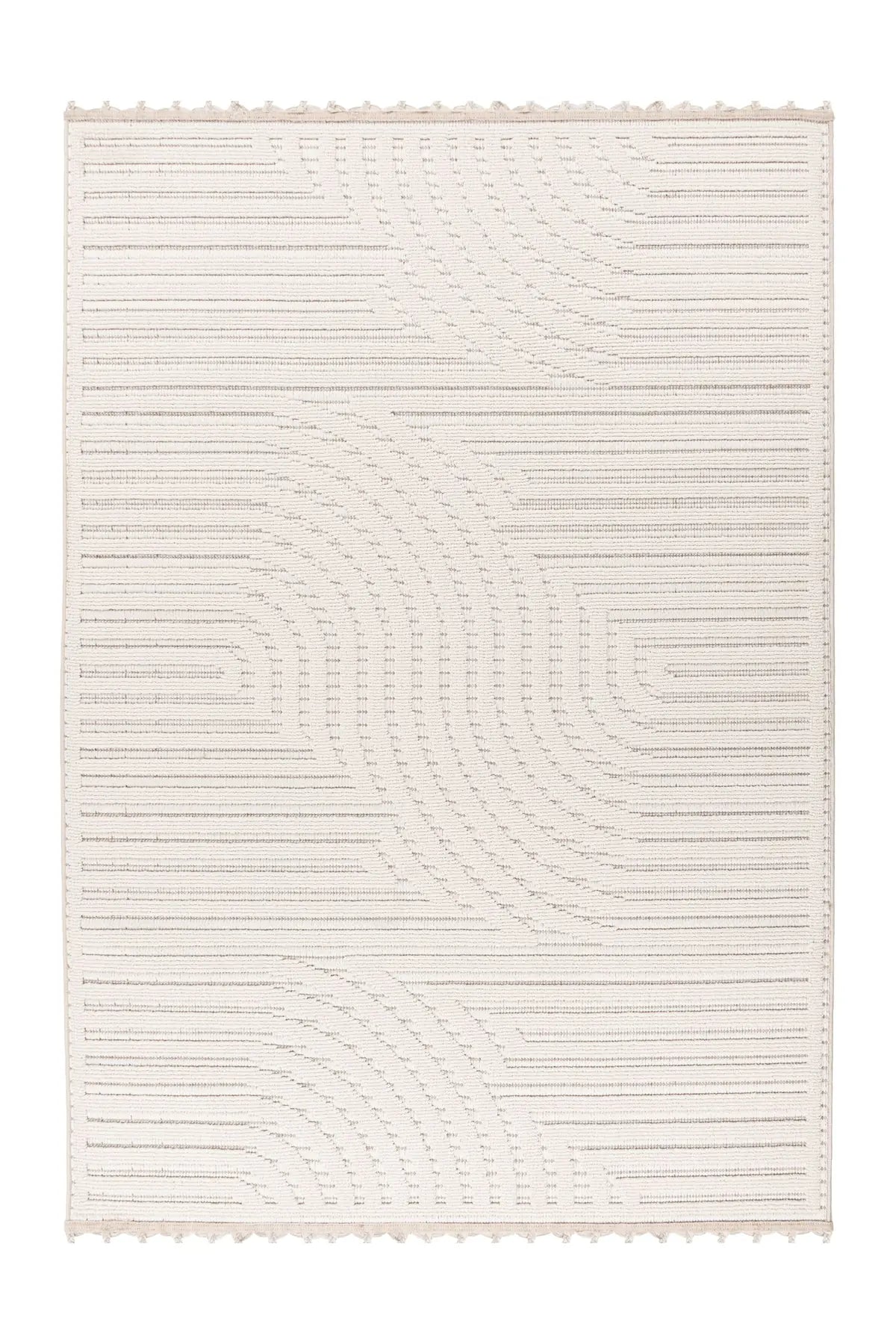 Modern Vloerkleed - Luxor Bogen Crème