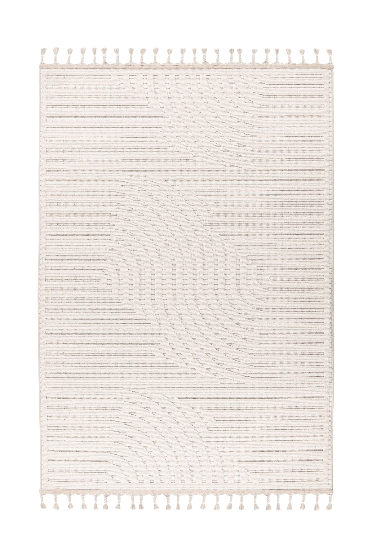 Modern Vloerkleed - Luxor Bogen Crème
