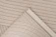 Japandi Vloerkleed - Napoli Stroken Taupe