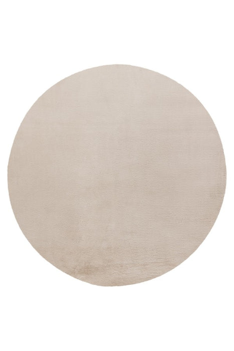 Paradise rond hoogpolig vloerkleed creme elegant design en zachte afwerking