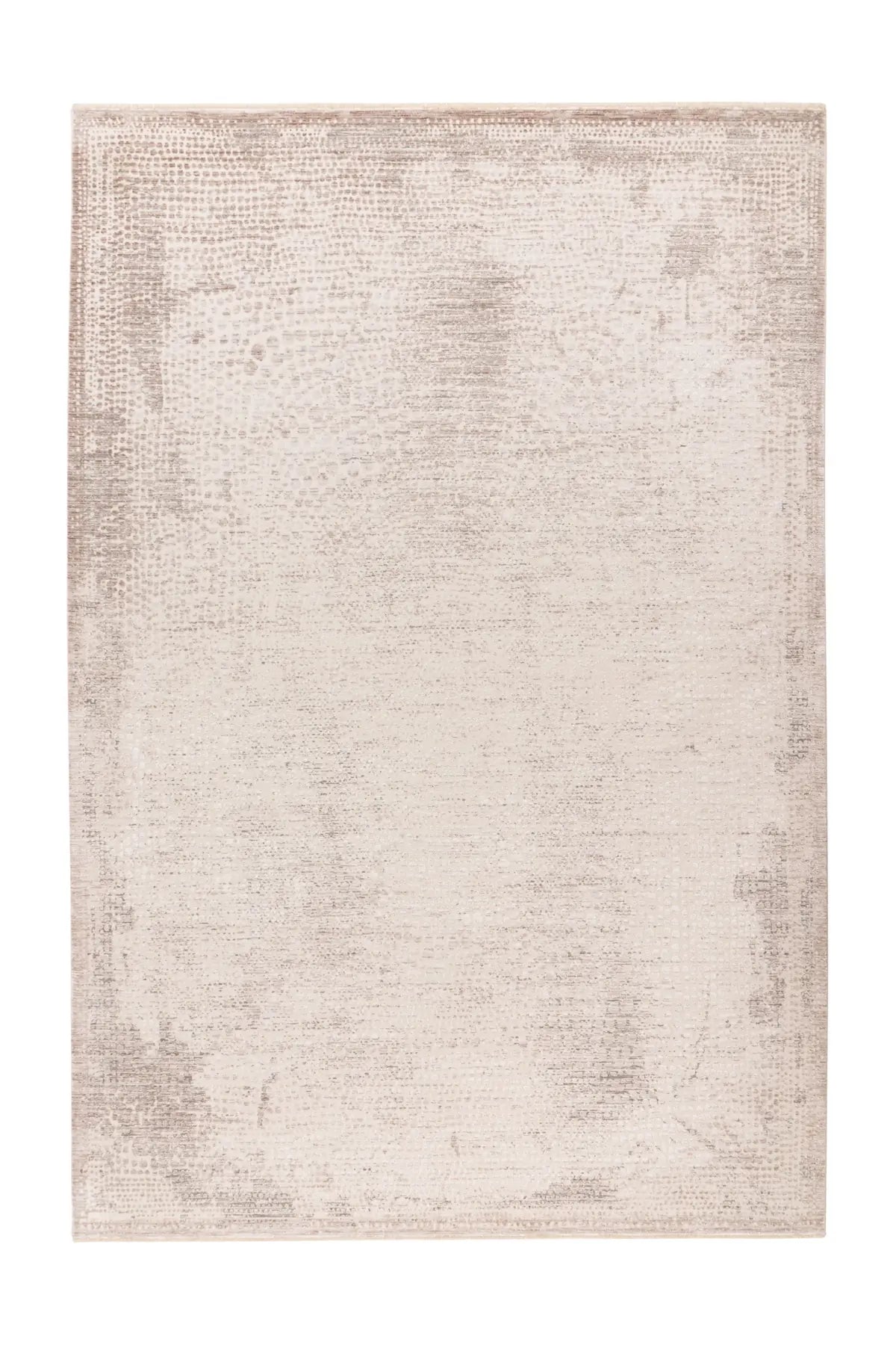 Laagpolig Vloerkleed - Palermo Mozaïek Beige