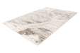 Laagpolig Vloerkleed - Sedef Abstract Zilver / Beige