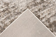 Laagpolig Vloerkleed - Sedef Abstract Zilver / Beige
