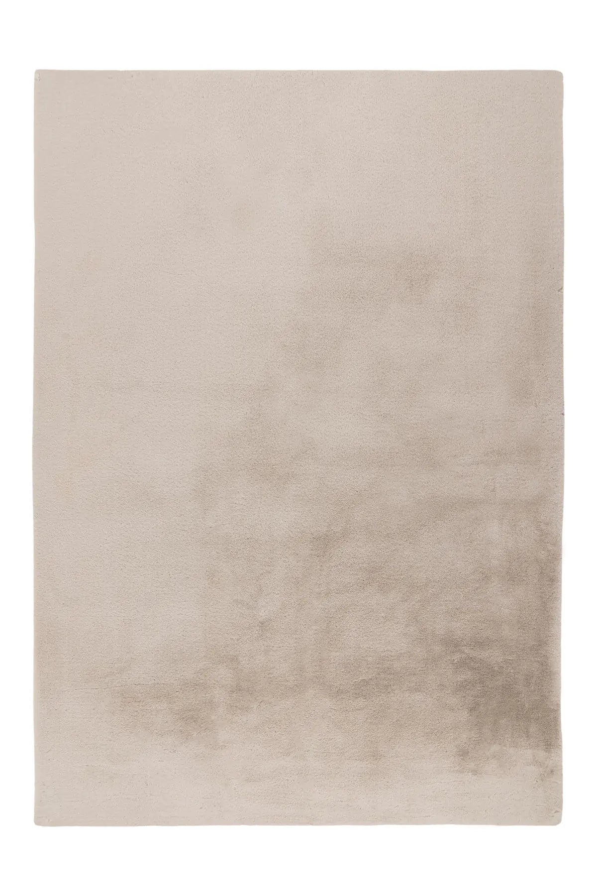 Hoogpolig Vloerkleed - Spirit Effen Licht Taupe