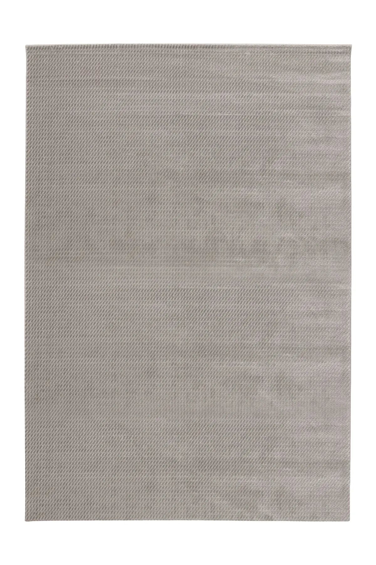 Modern Vloerkleed - Tropez Raster Zilver